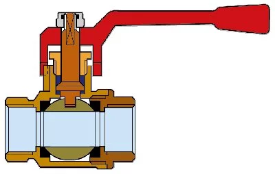Kogelkraan met volle doorlaat DN 5/4" FF PN35 Cimberio 14