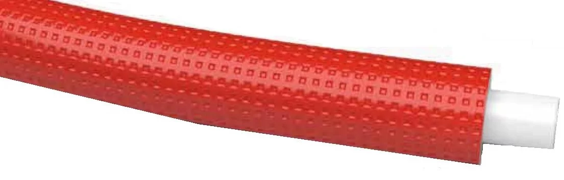 Geïsoleerde meerlagenbuis 9 mm Begetube Alpex duo XS 32x3mm rood flexibel 25m