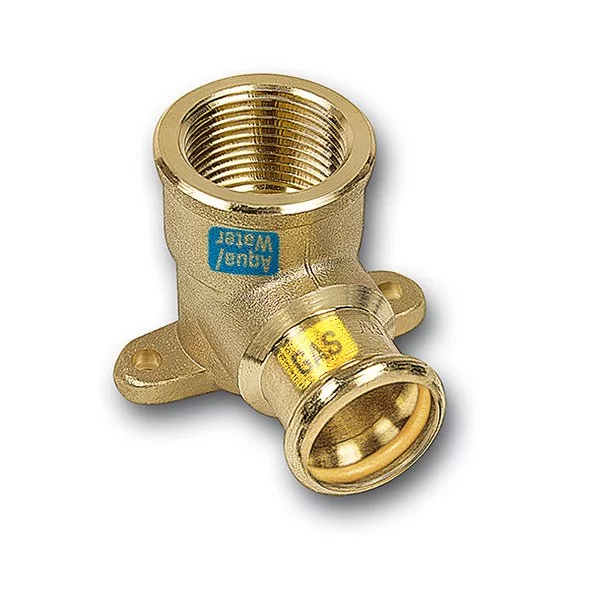 HydroGas Persmuurplaat 22x3/4mm Sanha