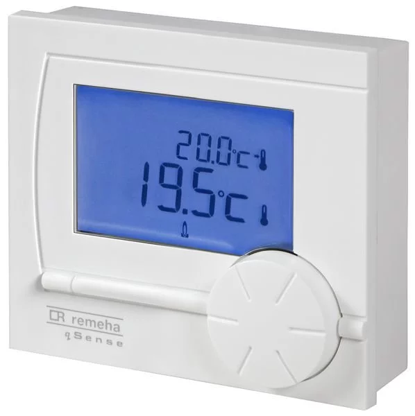 QSense modulerende kamerthermostaat zonder klok remeha