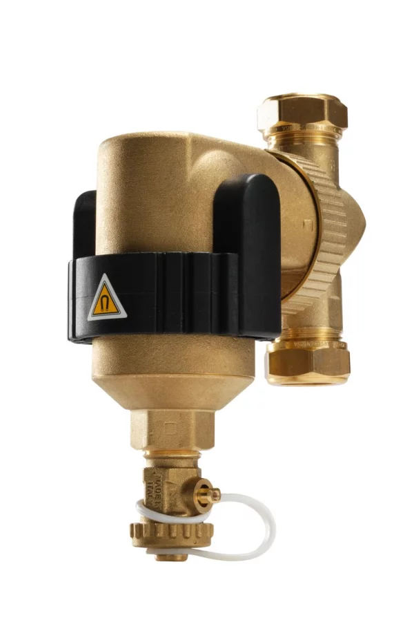 Vuilafscheider Spirotech SpiroTrap 22mm 22 knelring horizontaal/verticaal met magneet extern