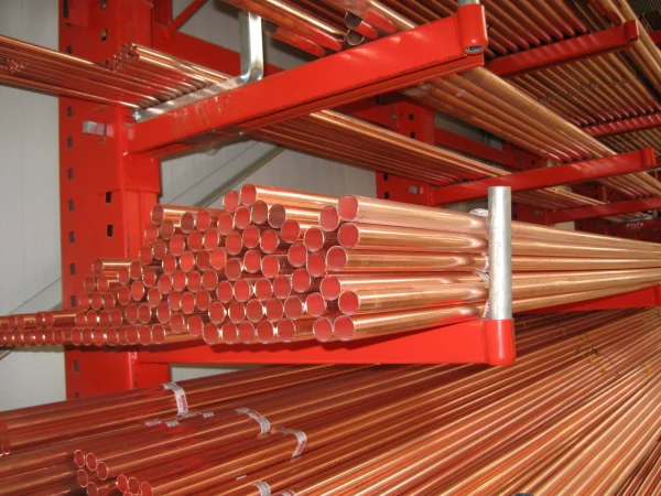 Gestrekte koper buis KME 28 mm x 1 mm lengte: 5m