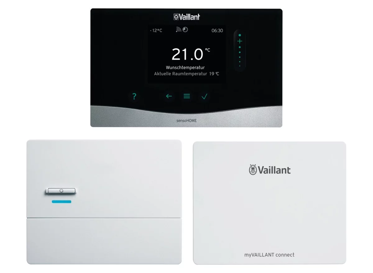 Ruimteklokthermostaat Vaillant sensoHOME klasse I modulerend VRT 380f/2