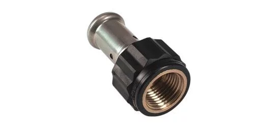 Persovergangsstuk kunststof 26/3mm x 3/4" F (drink)water Henco PVDF